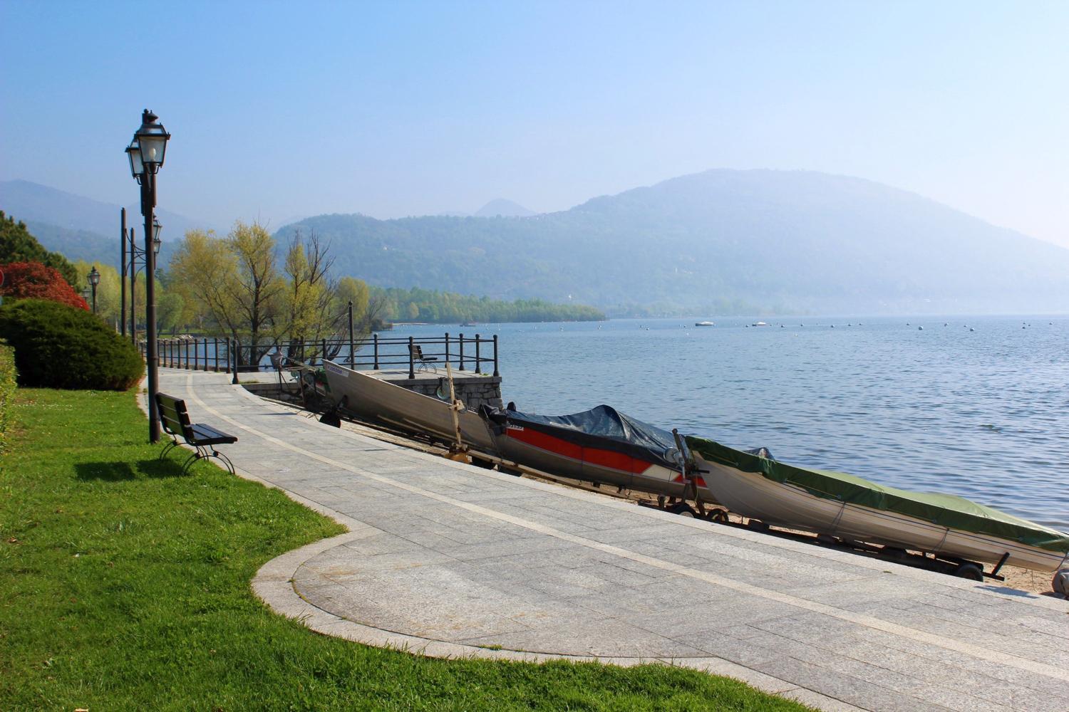 Residenz La Vela Apartment Baveno Bilik gambar